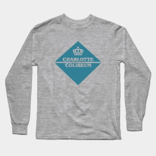 Charlotte Coliseum Retro Vintage Long Sleeve T-Shirt